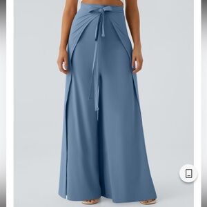 HALARA Sky Blue Maxi Skirt